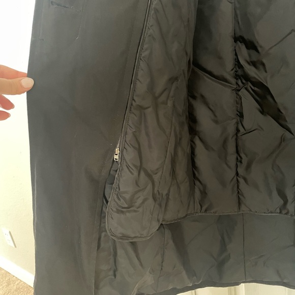 The Delta Collection by Cintas Womens Trench Coat Suze 6 Thinsulate Lining Black - Picture 4 of 6